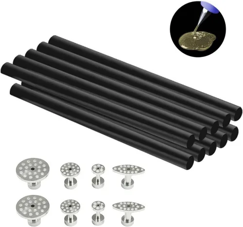 Vista 2 de Install Bay HMGS - Barra de pegamento termofusible negra, 10 pulgadas (8 bolsas)