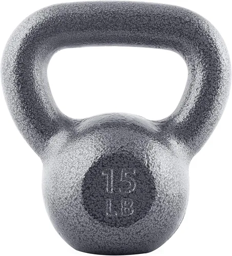 Vista 15 de WF Athletic Supply Hammerstone - Pesas rusas de hierro fundido pintadas, equipo de hogar y gimnasio, ideal para entrenamiento de fuerza