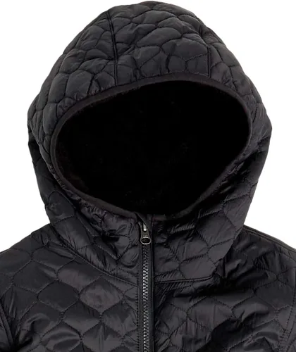 Vista 6 de Tienda Essentials - Chaqueta acolchada con capucha y forro de sherpa resistente al agua para mujer