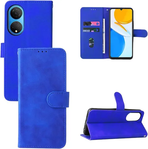 Vista 12 de Compatible con Honor X7, cubierta trasera magnética de cuero plegable con ranura para tarjeta para Honor X7