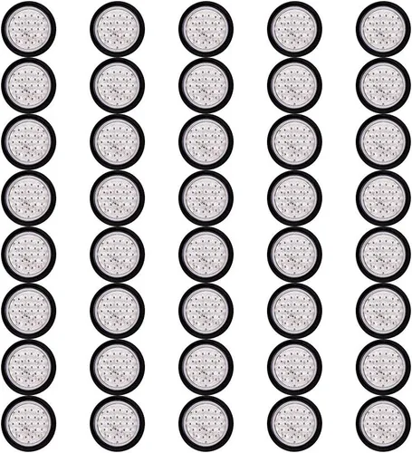 Vista 16 de Astra Depot Juego de 4 unids rojo 4 "redondo 12 LED Stop Running Luz trasera Ojal Plug para vehículo largo camión remolque