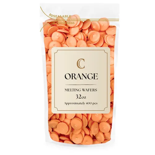Vista 29 de Merckens - Bolsa de obleas de chocolate para derretir a granel, perfecta para sumergir, postres, hornear y más (1 libra, verde claro) (paquete de 3)