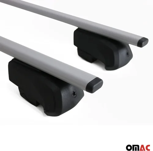 Vista 8 de Portaequipajes para Mazda CX-50 2023-2025 Barras transversales gris hierro 2 piezas