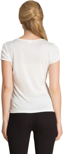 Vista 3 de CLC - Camiseta sin mangas de seda de morera para mujer