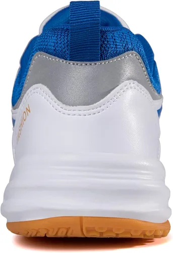 Vista 4 de EADNLY Zapatos de pickleball para hombre, zapatos de bádminton, zapatos de tenis para interiores, zapatos de pista de raquetbol, squash, zapatos