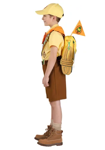 Vista 6 de Disfraz Deluxe Russell de Disney UP para Niños Multicolor