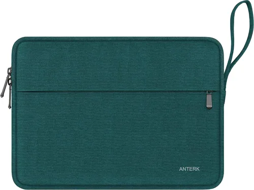 Vista 14 de Funda para portátil de 13 pulgadas, resistente al agua, con asa, a prueba de golpes, bolsa protectora para laptop compatible con MacBook Air Negro