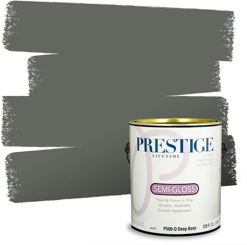 Vista 199 de Prestige Paints - 2 en 1, pintura base y pintura de exterior, P400-D-SW7053