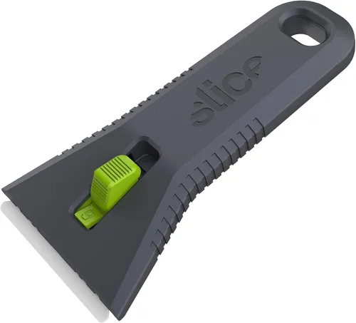 Vista 2 de Slice 10593 Regular - Auto-retráctil, Raspador Utilitario, Hoja de Cerámica se Retrae Automáticamente, Libre de Óxido, Seguro para los Dedos