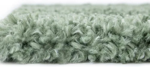 Vista 454 de Unique Loom Colección Davos Shag - Alfombra Lino