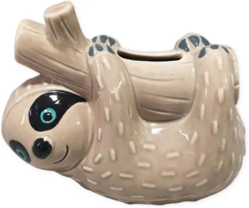 Vista 9 de Blue XL Ceramic Piggy Bank Large Cute Money Bank Decorative Savings Pig Bank for Kids & Adults Light Blue Coin Bank Home Decor Gift