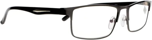 Vista 3 de Gafas de lectura multifocales progresivas de Nerd Geek con marco rectangular para hombre