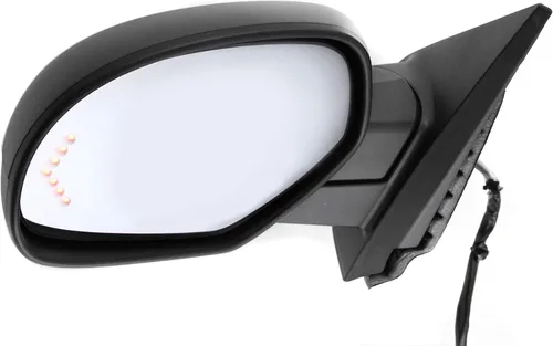 Vista 2 de Kool Vue - Espejo calefactable izquierdo para Chevrolet Silverado 1500 GMC Sierra 1500 2007-2013 plegable eléctrico con luz de señal y lámpara