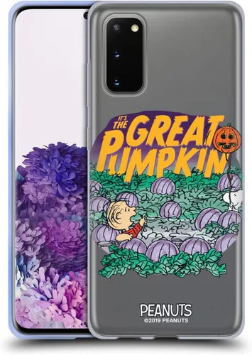 Vista 64 de Head Case Designs Funda de gel Spooktacular con licencia oficial de Peanuts Linus y Snoopy [protección de grado militar] compatible con Google Pixel