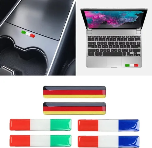 Vista 4 de Nation National Symbol Stickers Design Auto Motorcycle Accessories France