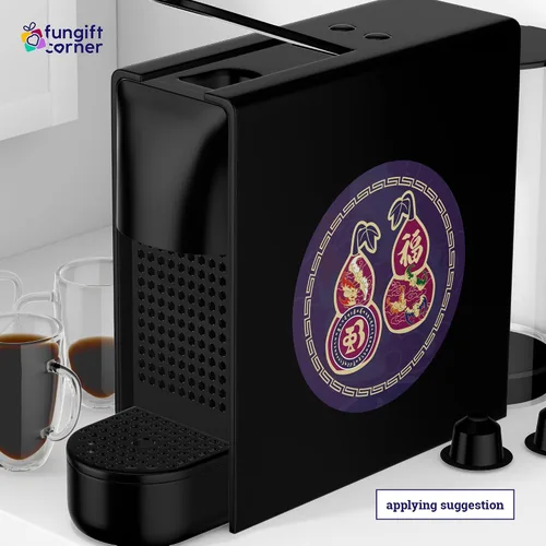 Vista 8 de Five Blessings Wu Lou - Calcomanías de amuleto de Feng Shui, símbolo de salud, riqueza, vitalidad, amor y buena fortuna, regalo de Feng Shui
