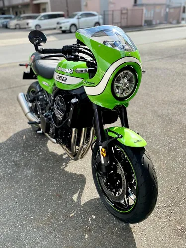 Vista 7 de FENRIR Espejo de motocicleta con adaptador para Z900RS Z650RS Vulcan S Eliminator ZRX1100 ZRX1200 Z400 Z500 Z750 Z800 Z900 Z1000 ZH2 Ninja400