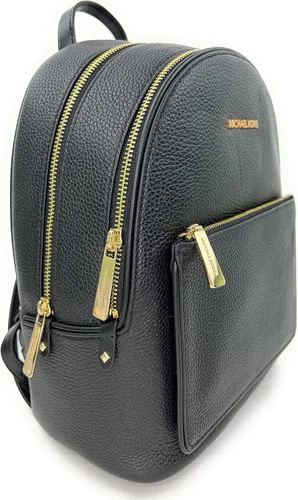 Vista 2 de Michael Kors 35T1G4AB2L Mochila mediana de piel guijarrada Adina Negro
