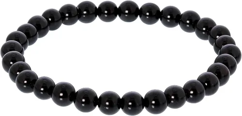 Vista 448 de Gem Avenue Handmade Round Bead Stretch Bracelet Unisex Natural Stone Beaded Jewelry for Men & Women, Elastic Wristband for Daily Wear