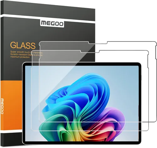 Vista 9 de Megoo Protector de pantalla para Microsoft Surface Go 4/3/2/1, vidrio templado 9H, anticaídas, hidrofóbico, oleofóbico, 9.5 x 6.7 in, 10,5 pulgadas