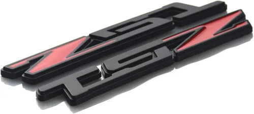 Vista 3 de 2 piezas Z51 emblema placa de identificación 3D reemplazo de letra para C5 C6 C7 Corvette (negro)