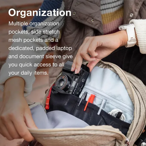 Vista 5 de Mochila para portátil Osprey Tropos, Negra