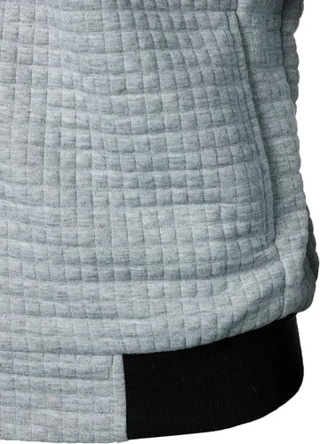 Vista 6 de HOOD CREW Chaquetas casuales ligeras para hombre, chaqueta de bombardero universitario con cremallera