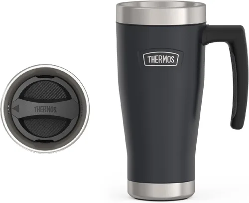 Vista 12 de THERMOS ICON SERIES, Taza de acero inoxidable, Glaciar, 16 onzas