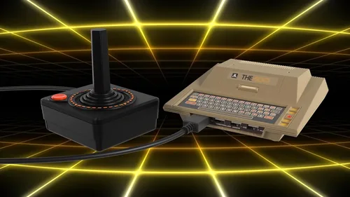 Vista 10 de Official Atari 400 Mini & Joystick - HDMI Output - Includes 25