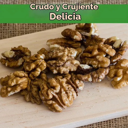 Vista 6 de Sincerely Nuts Nueces crudas sin cáscara (bolsa de 1 libra) Mitades y piezas de nuez sin cáscara Fácil de comer y cocinar directamente