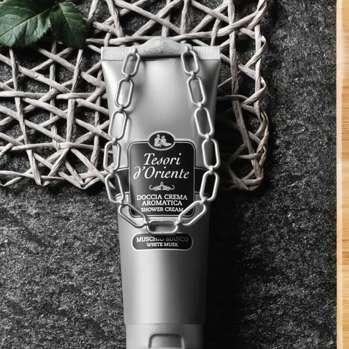 Vista 2 de Tesori d'Oriente Gel de ducha para mujer, gel corporal hidratante para mujeres, gel corporal de tamaño de viaje con esenciales para el cuidado