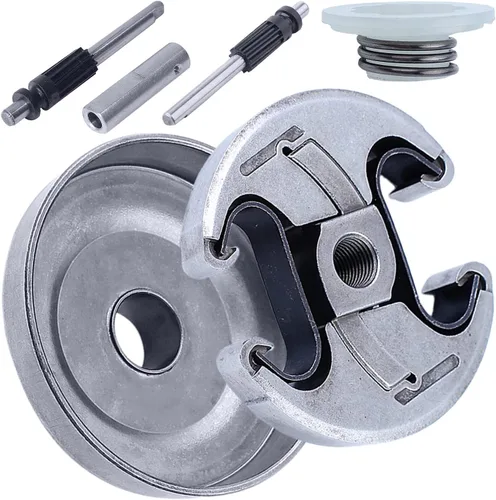 Vista 6 de Para motosierra Husqvarna 350 340 345 445 450 450E 351 353 motosierra, embrague, 537110503 578097901 503931801 540057901 537154801
