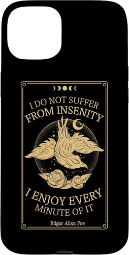 Vista 9 de Funda para iPhone 11 Pro Max Edgar Allan Poe Raven Booktok Bookish Merch