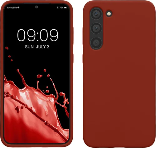 Vista 140 de kwmobile Funda compatible con Samsung Galaxy S9 - Funda de silicona TPU con acabado suave - Blue Reef