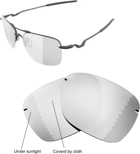 Vista 3 de Lentes de repuesto Walleva para gafas de sol Oakley Tailhook Múltiples opciones disponibles
