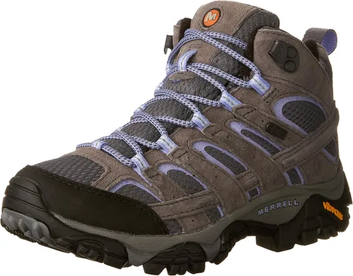 Vista 9 de Merrell - Botas de senderismo impermeables Moab 2 Mid para mujer