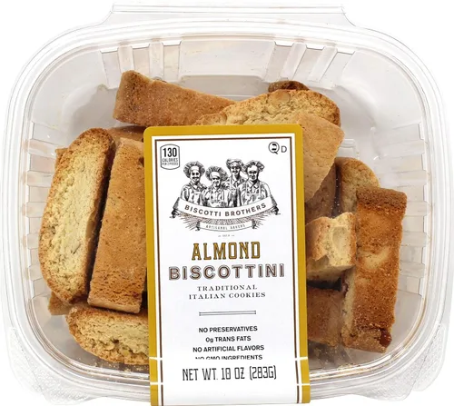 Vista 3 de Biscotti Brothers Bakery Biscottini de almendras, 10 onzas