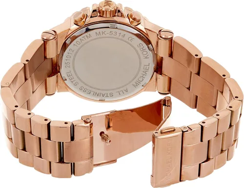 Vista 2 de Michael Kors cuarzo esfera redonda Rosegold Rosegold BandMK5314Reloj de mujer