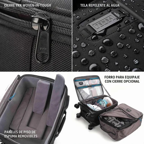 Vista 7 de Tenba Roadie v2 Spinner 21 Internacional (638-725)