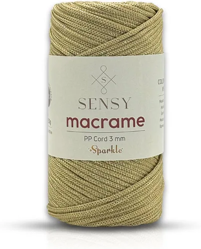 Vista 91 de Cuerda de poliéster Sensy Premium de 3 mm, 120 metros, 100% cordón de polipropileno, cuerda de macramé de 3 mm, cordón para bolsos de ganchillo