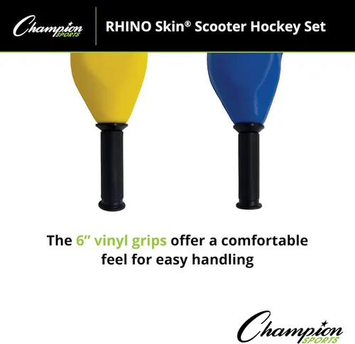 Vista 11 de Champion Sports SHSET Rhino Skin® - Juego de hockey para scooter