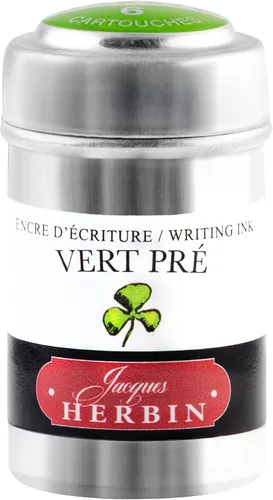 Vista 18 de Tinta para pluma estilográfica Herbin - Botella de 10 ml - Perle Noire