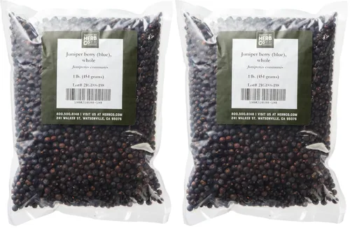 Vista 7 de MONTEREY BAY HERB CO Monterey Bay Herb Co. Bayas enteras de enebro Añadir a sopas, carnes estofadas y caza (1/4 libra)