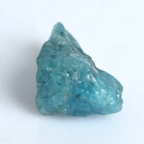 Vista 2 de Cristal curativo de aguamarina azul cielo, 15.60 quilates de aguamarina azul cielo natural sin calentar, piedra preciosa azul cielo sin calefacción