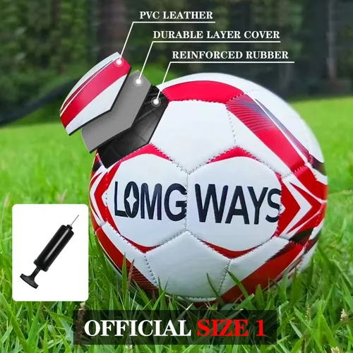 Vista 5 de LOMGWAYS Portería de fútbol – Red plegable para niños y jóvenes – Portería de fútbol interior + exterior con bolsa de transporte – Fácil instalación