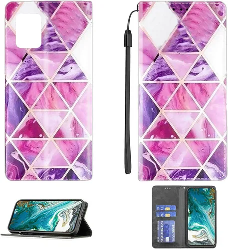 Vista 46 de Aroepurt Funda para UMIDIGI G1 Plus compatible con UMIDIGI G1 Plus Funda para teléfono Funda de piel sintética con función atril magnética CPT15