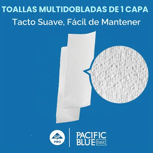 Vista 2 de Pacific Blue Select -Toallas de papel de doble hoja, de alta calidad (antes marca preferencia)