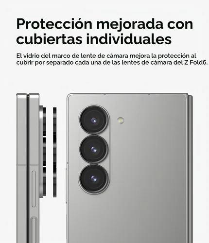 Vista 3 de Ringke Protector de lente de cámara para Samsung Galaxy Z Fold 6