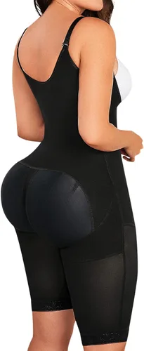 Vista 3 de LadySlim by NuvoFit 203 Fajas Colombianas Reductoras Post Cirugía Levanta Cola Faja Postparto Body Shaper para Mujer