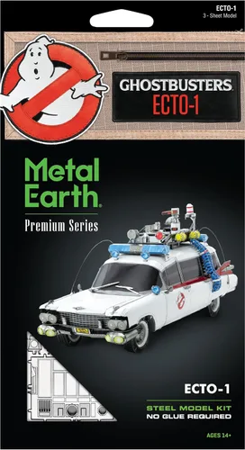Vista 7 de Metal Earth Fascinations Premium Series Ecto-1 Ghostbusters 3D Kit de modelo de metal